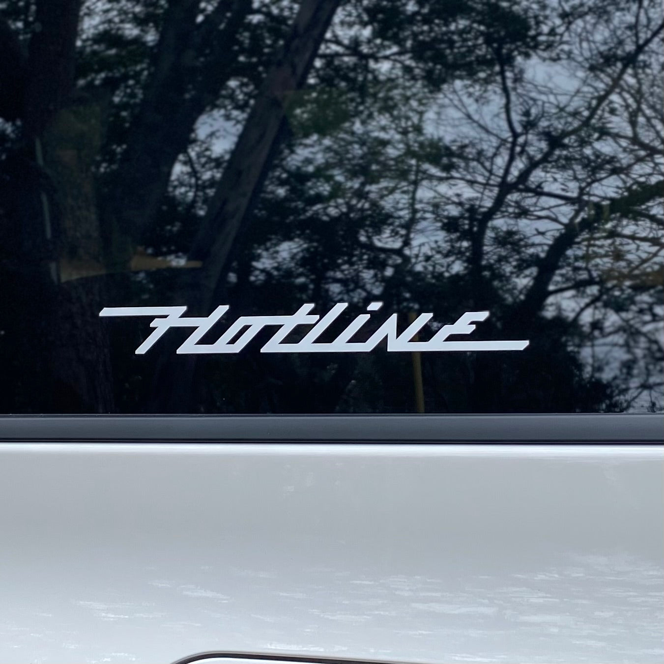 Van Logo transfer sticker