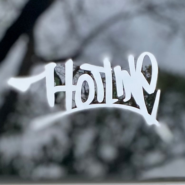 Tag transfer sticker 6"