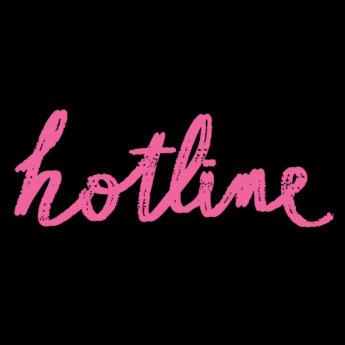 Chunky Cursive transfer sticker 7"
