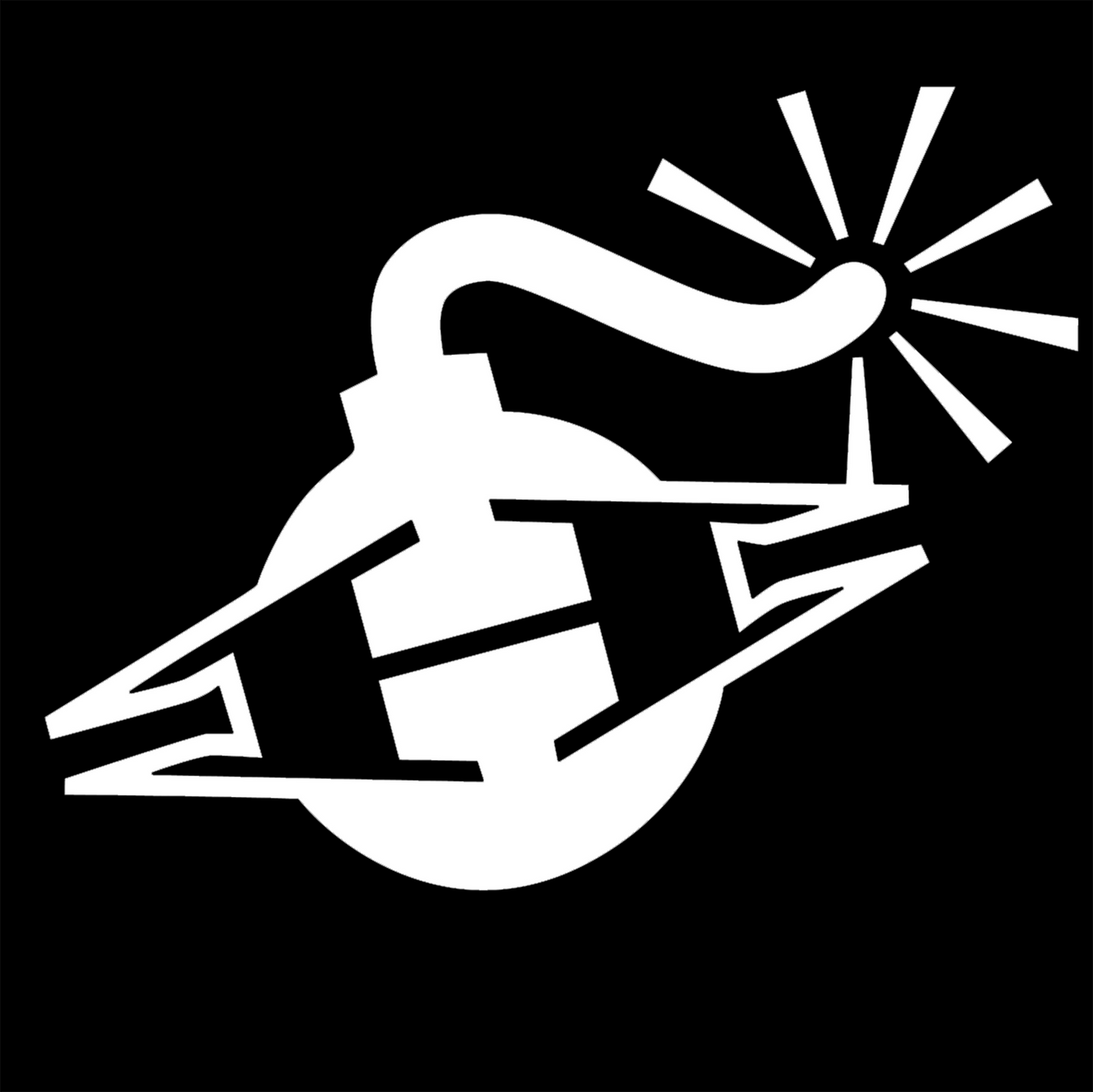 H Bomb transfer sticker