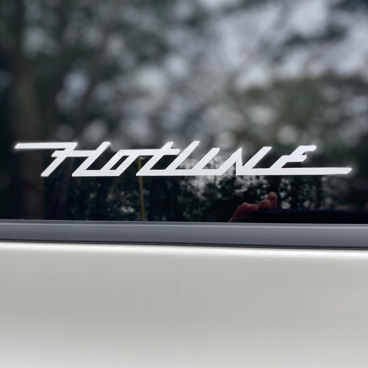 Van Logo transfer sticker
