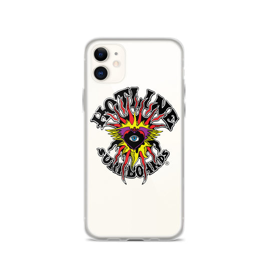 Flaming Eye iphone case