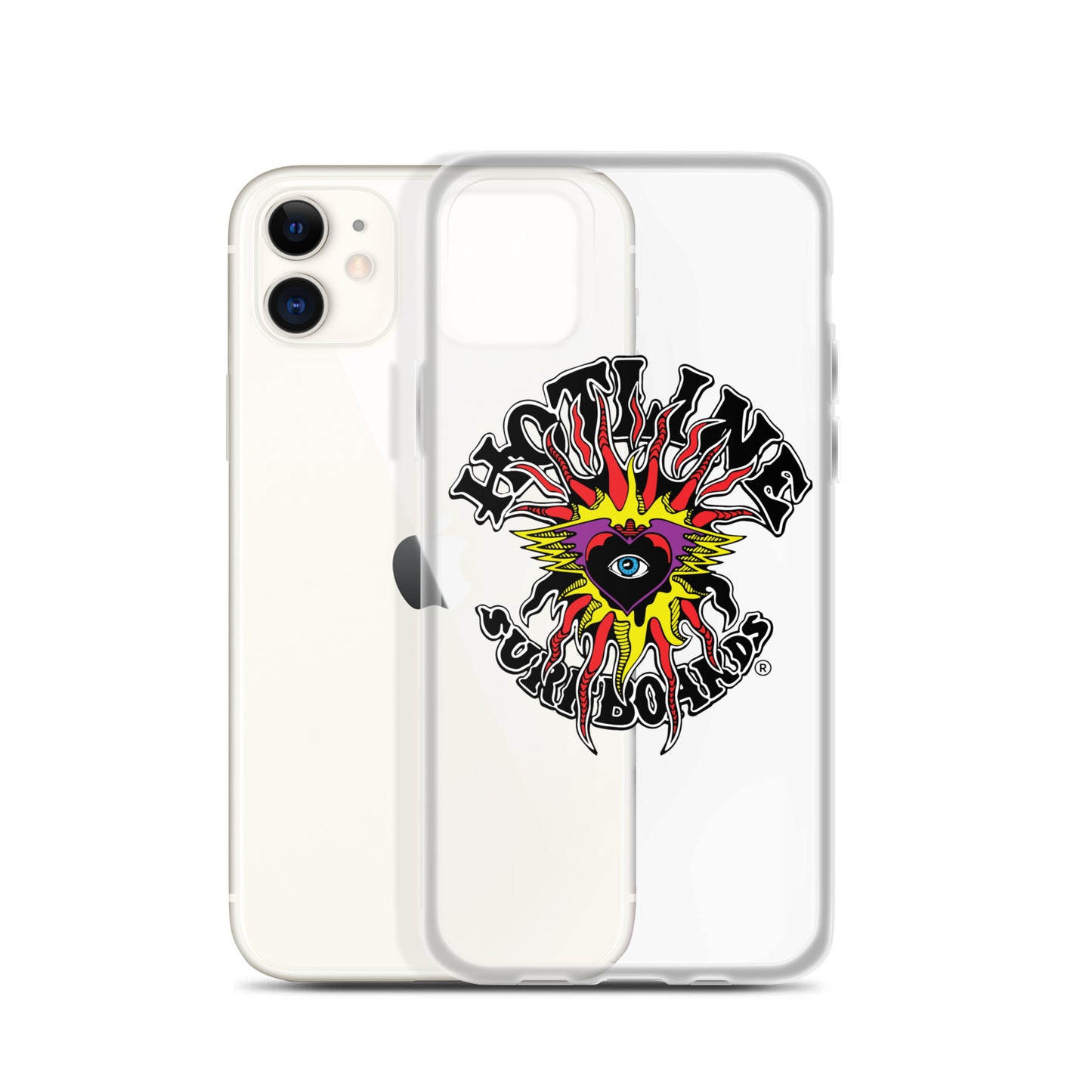 Flaming Eye iphone case