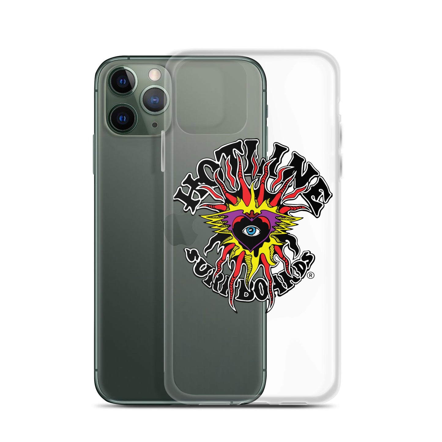 Flaming Eye iphone case