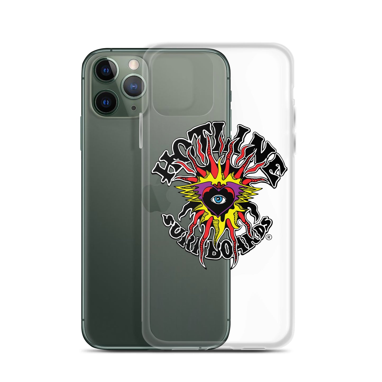 Flaming Eye iphone case