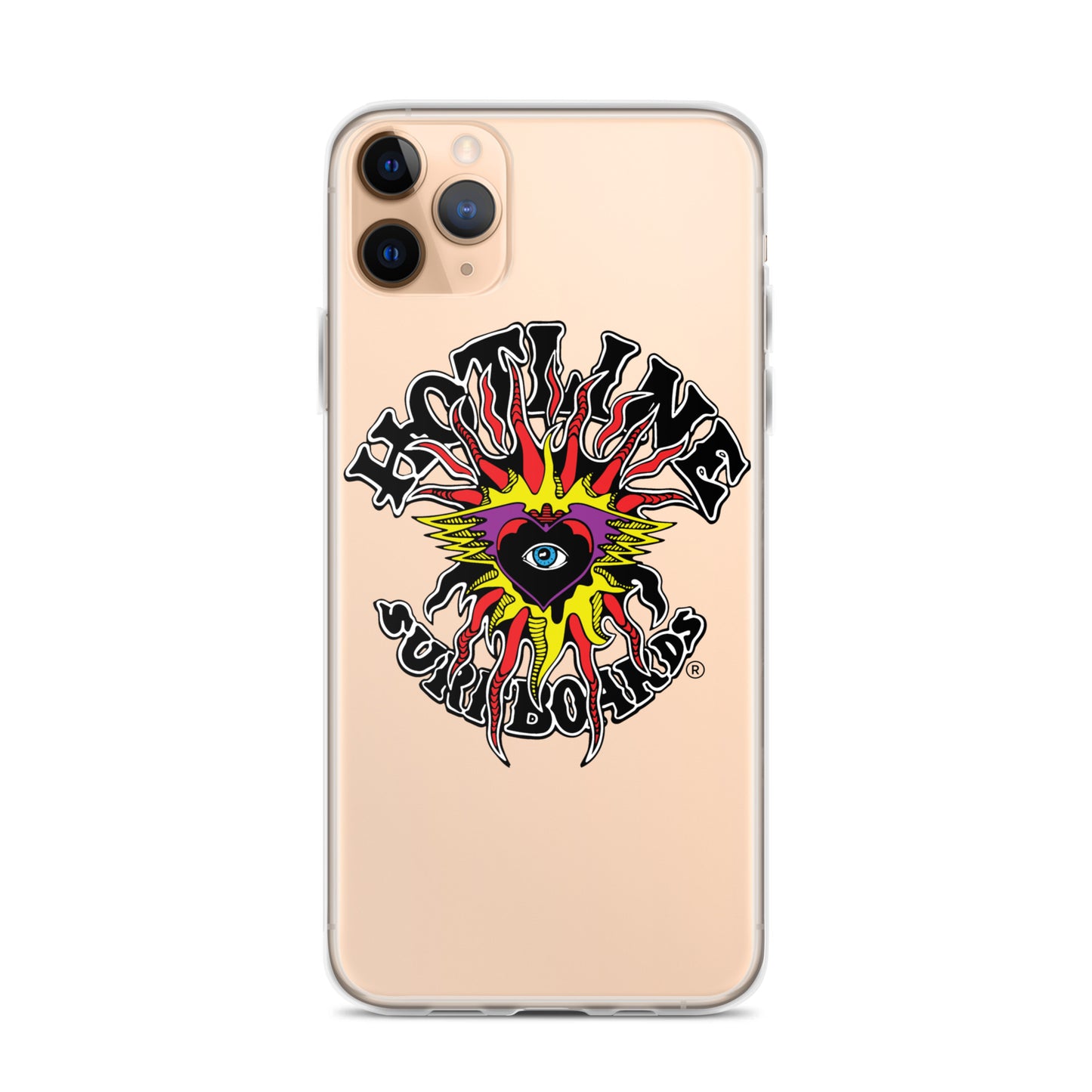 Flaming Eye iphone case