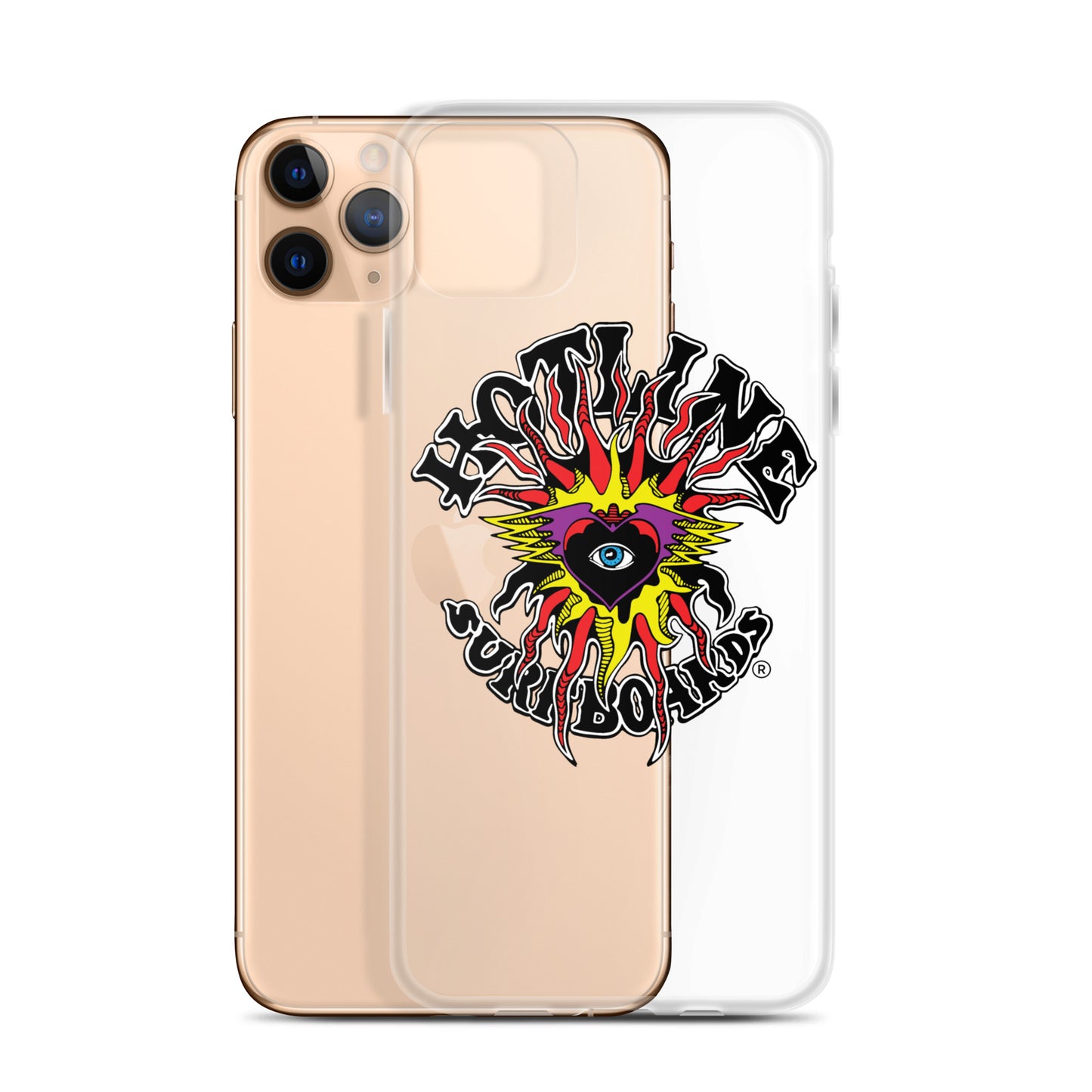 Flaming Eye iphone case