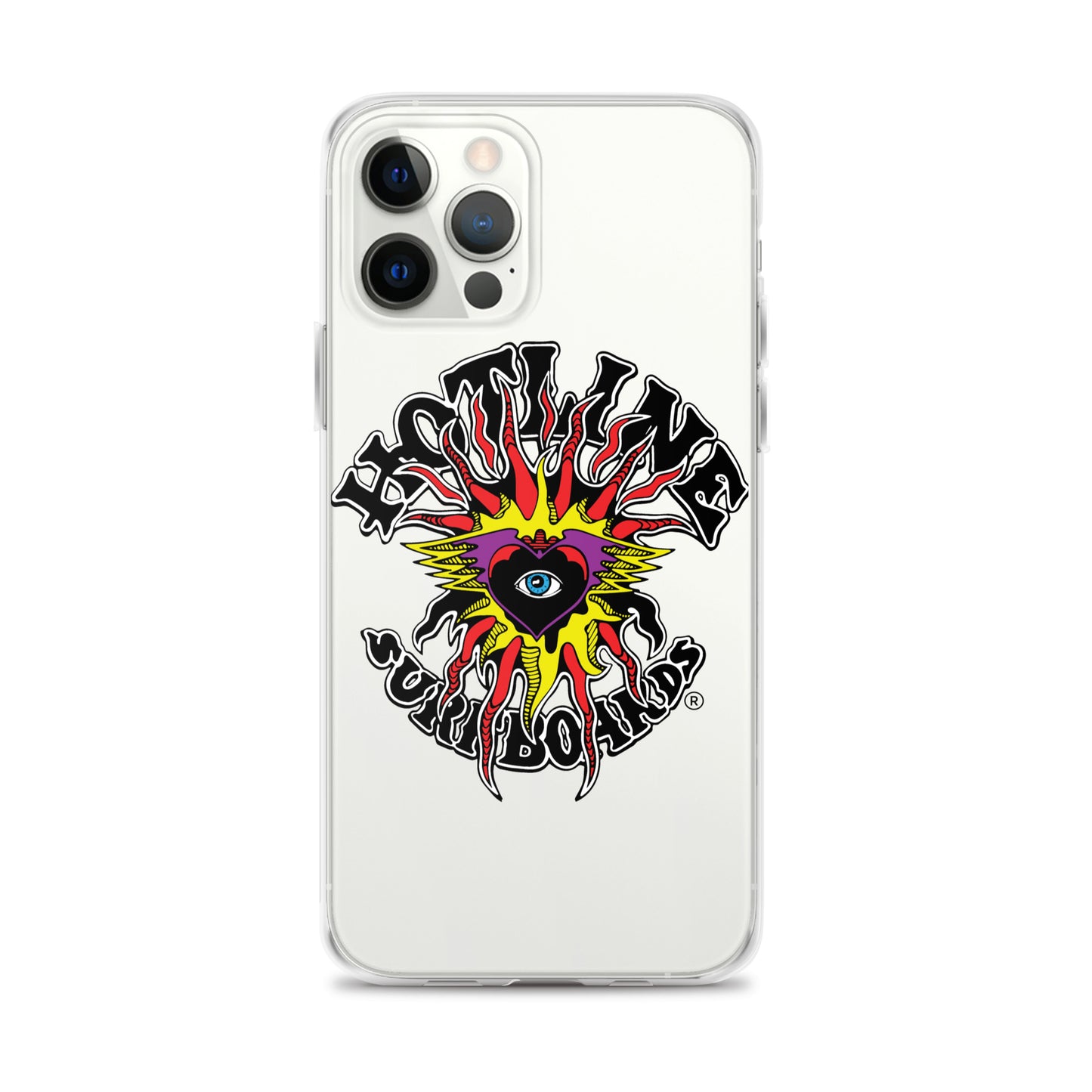 Flaming Eye iphone case