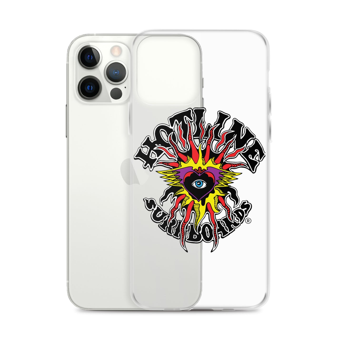 Flaming Eye iphone case