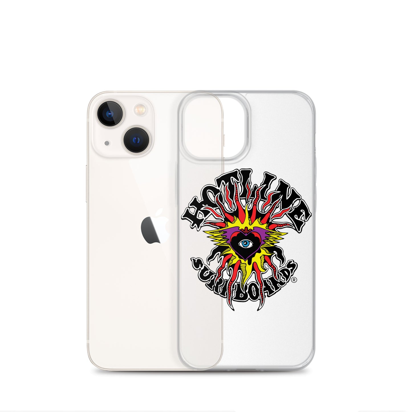 Flaming Eye iphone case