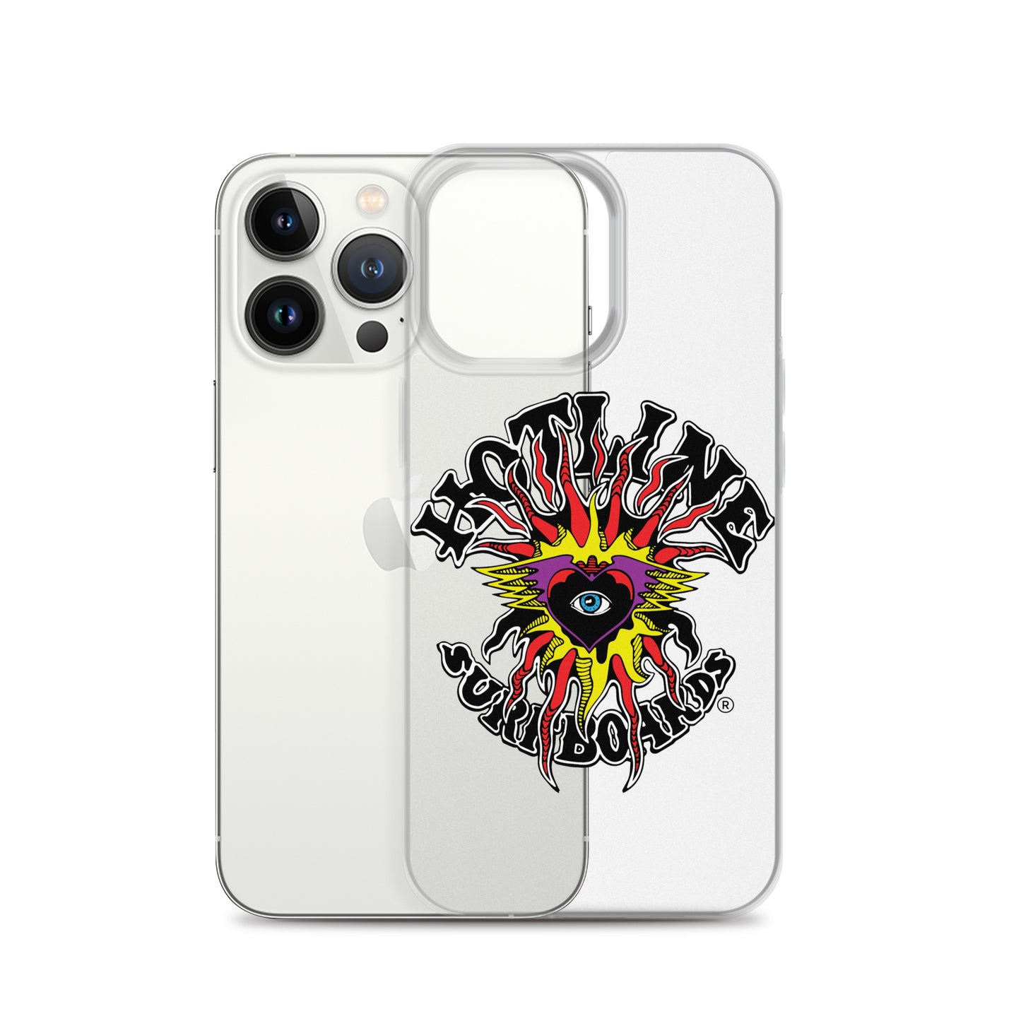 Flaming Eye iphone case