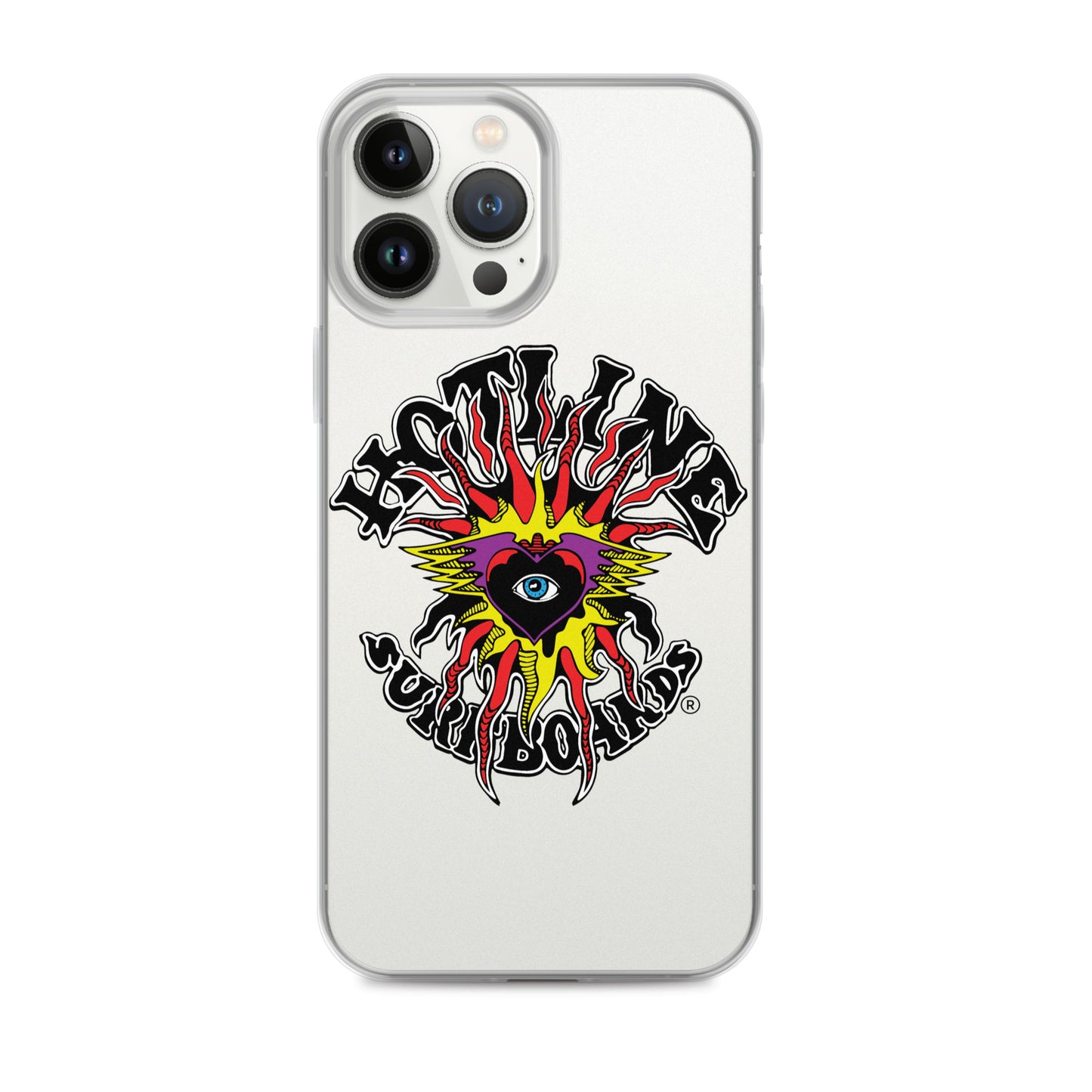 Flaming Eye iphone case