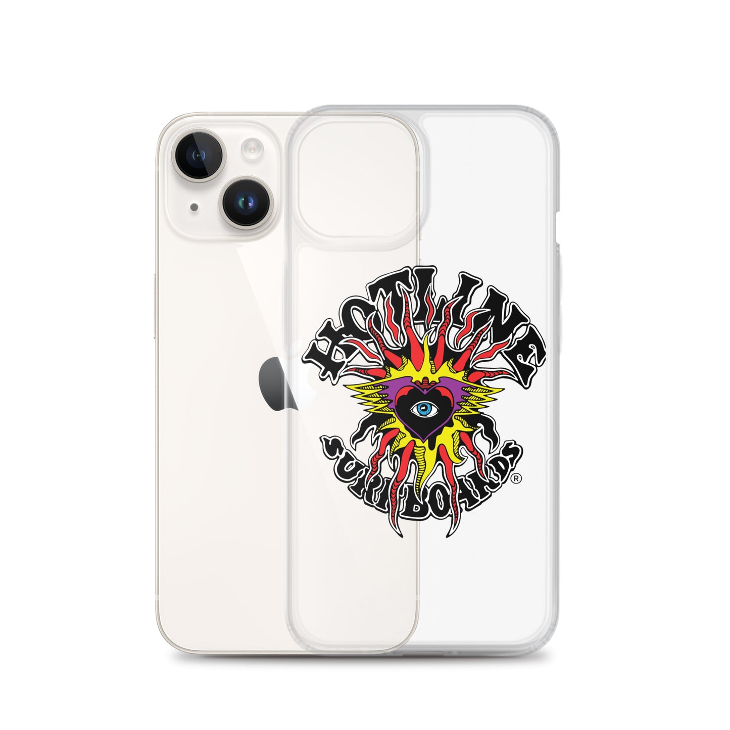 Flaming Eye iphone case