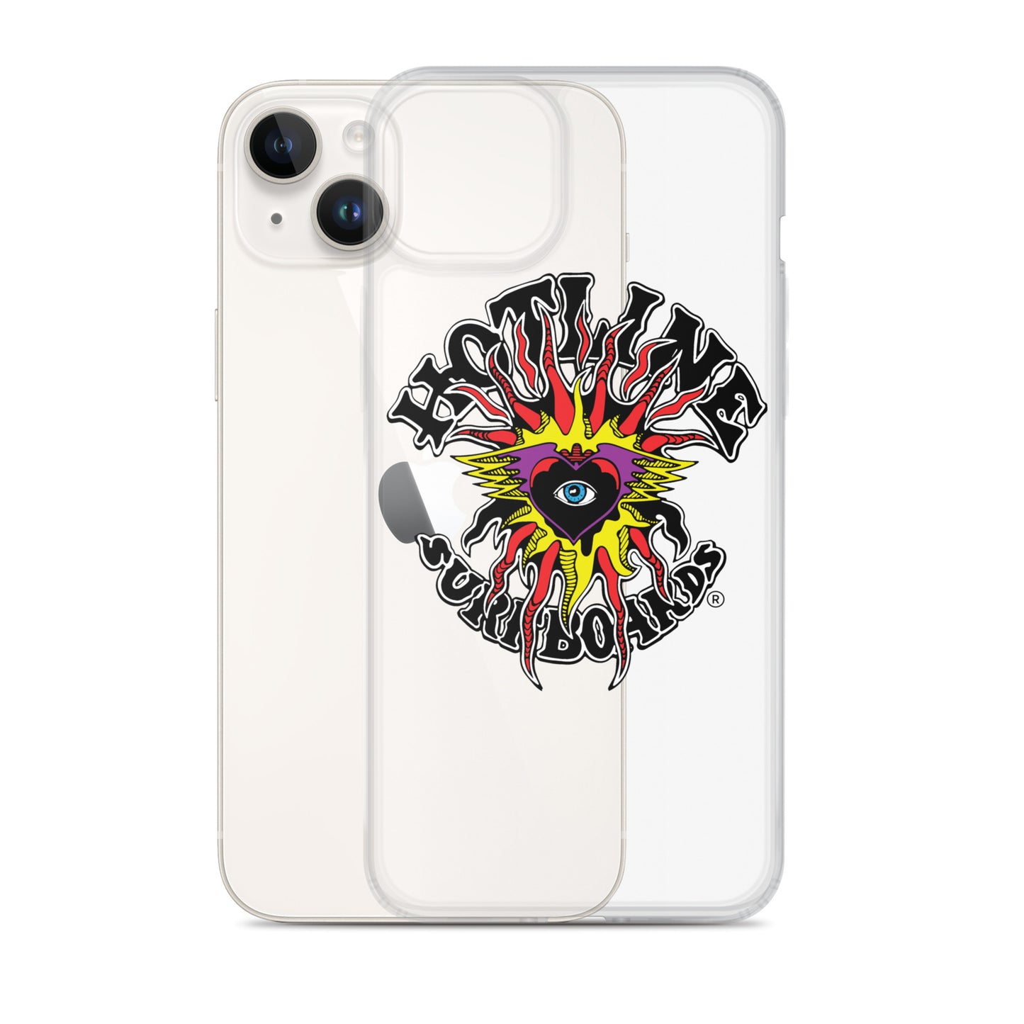 Flaming Eye iphone case