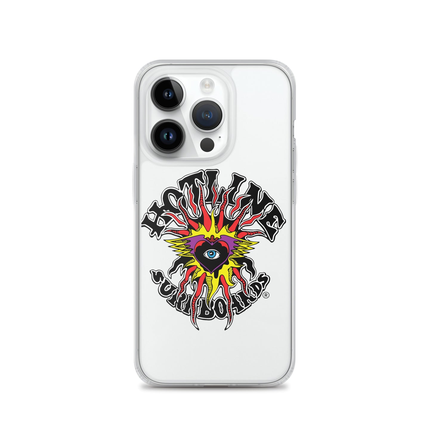 Flaming Eye iphone case