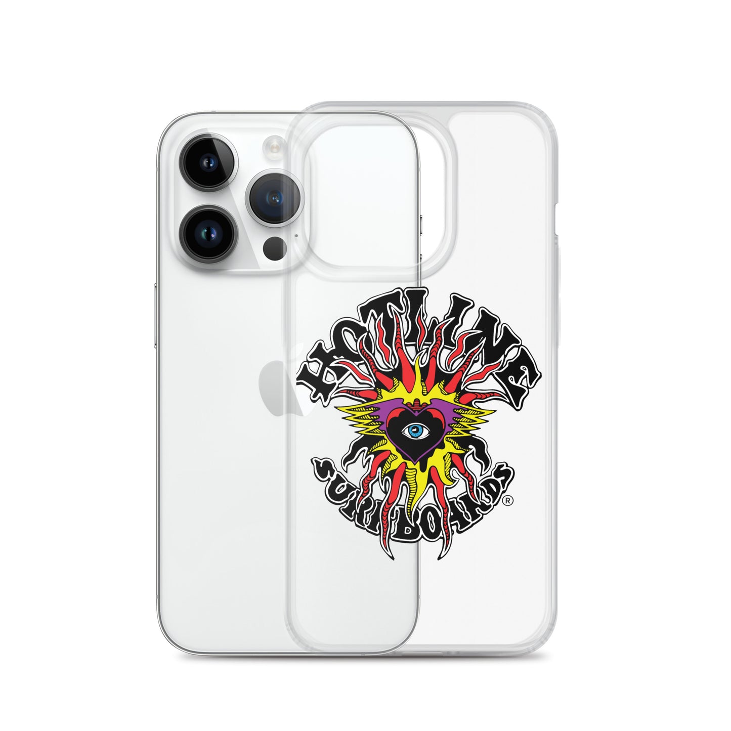 Flaming Eye iphone case