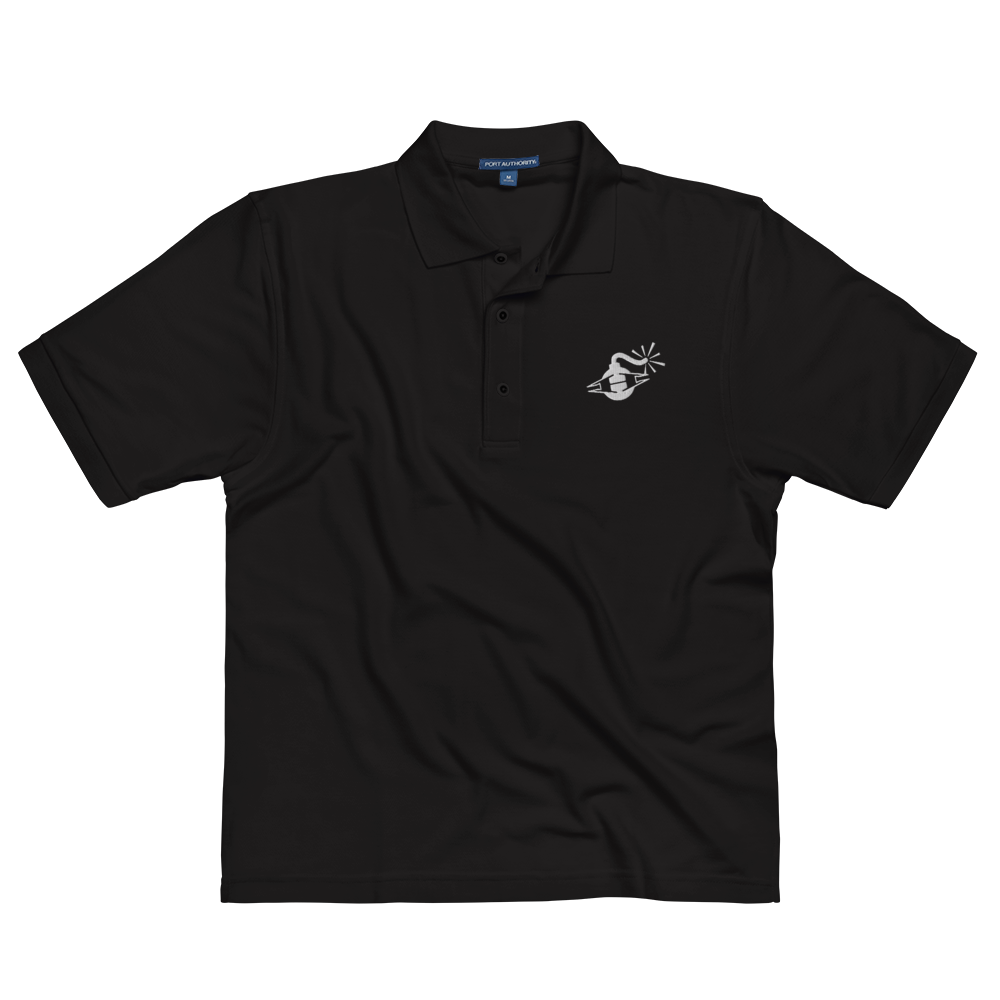 H Bomb embroidered polo