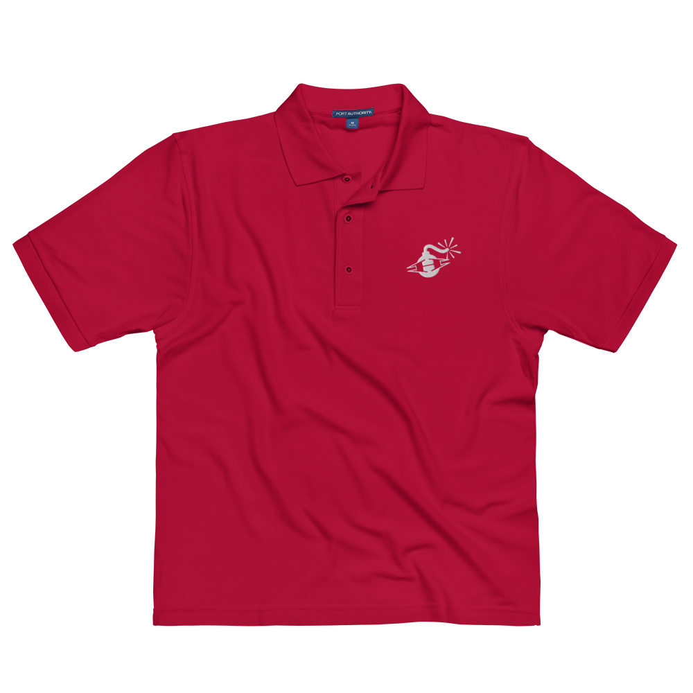 H Bomb embroidered polo