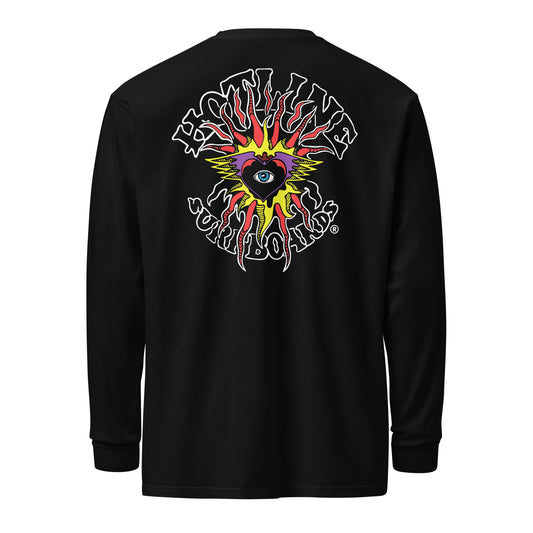 Flaming Eye premium long sleeve tee