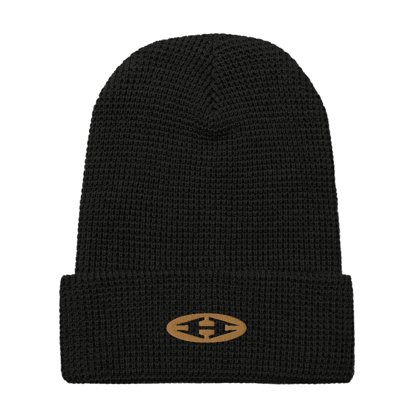 Classic Logo embroidered waffle beanie