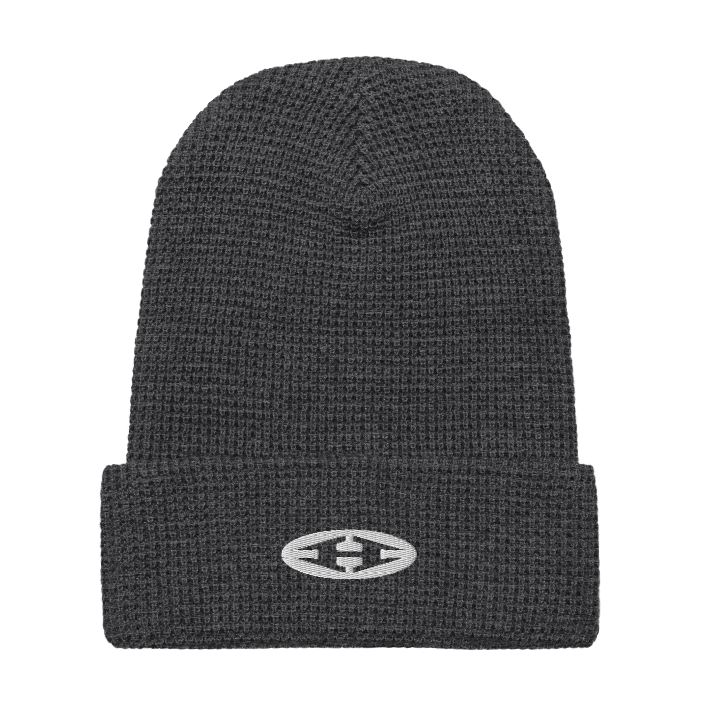 Classic Logo embroidered waffle beanie