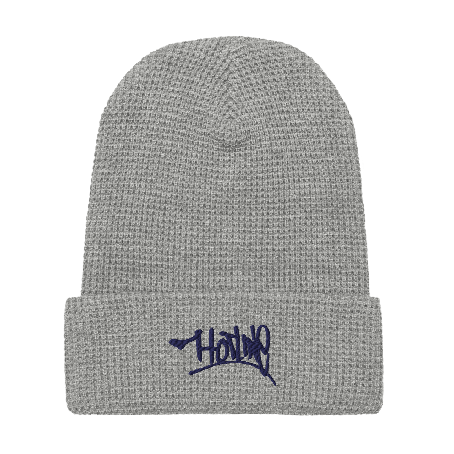 Tag waffle beanie