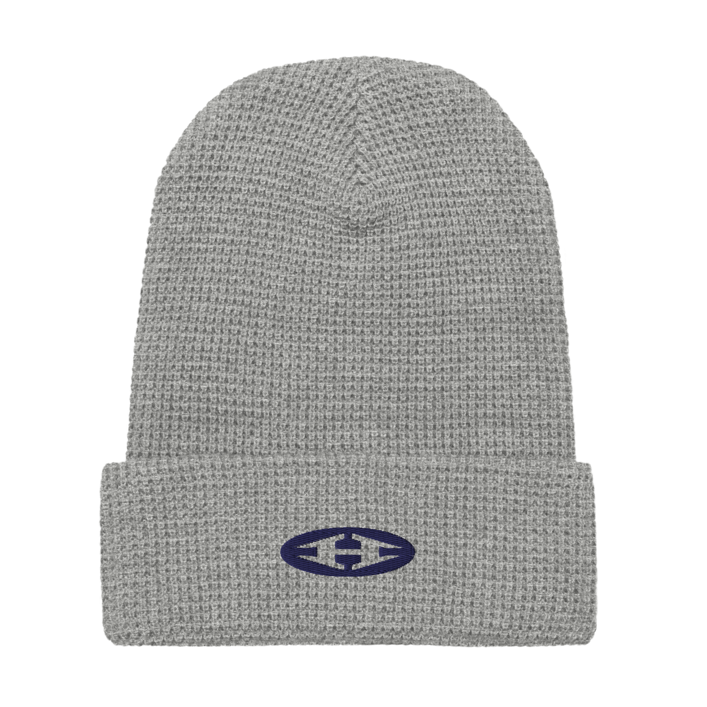 Classic Logo embroidered waffle beanie