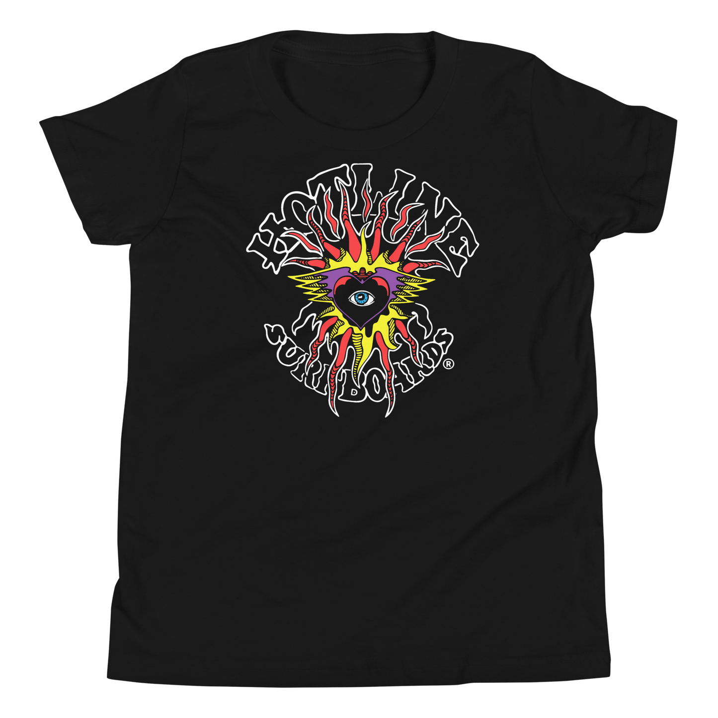 Flaming Eye youth tee