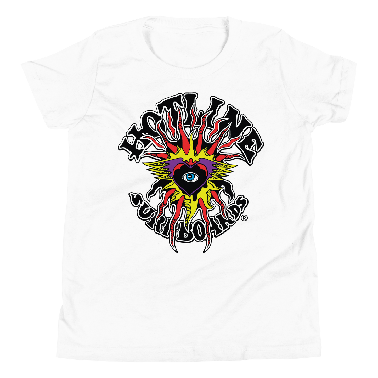 Flaming Eye youth tee